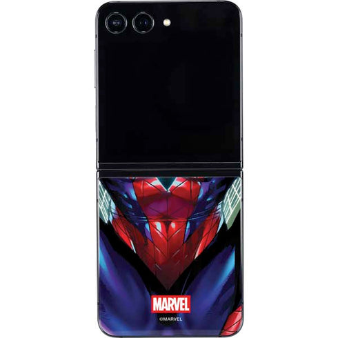 Marvel Spiderman Spiderman Armor MK IV Galaxy Z Flip5 5G Skin